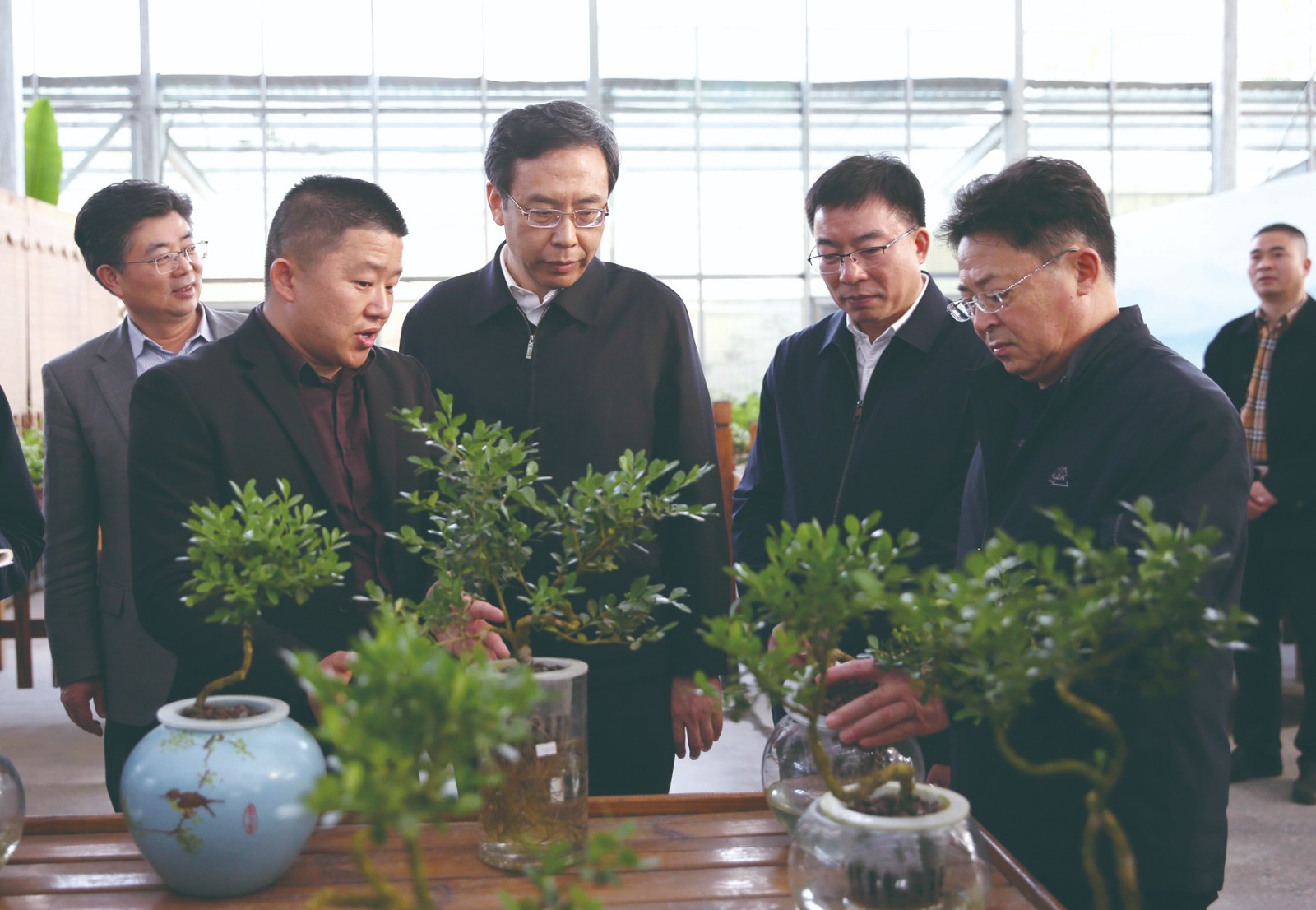 昨日,南通市委副书记,市长王晖来如调研乡村振兴工作.